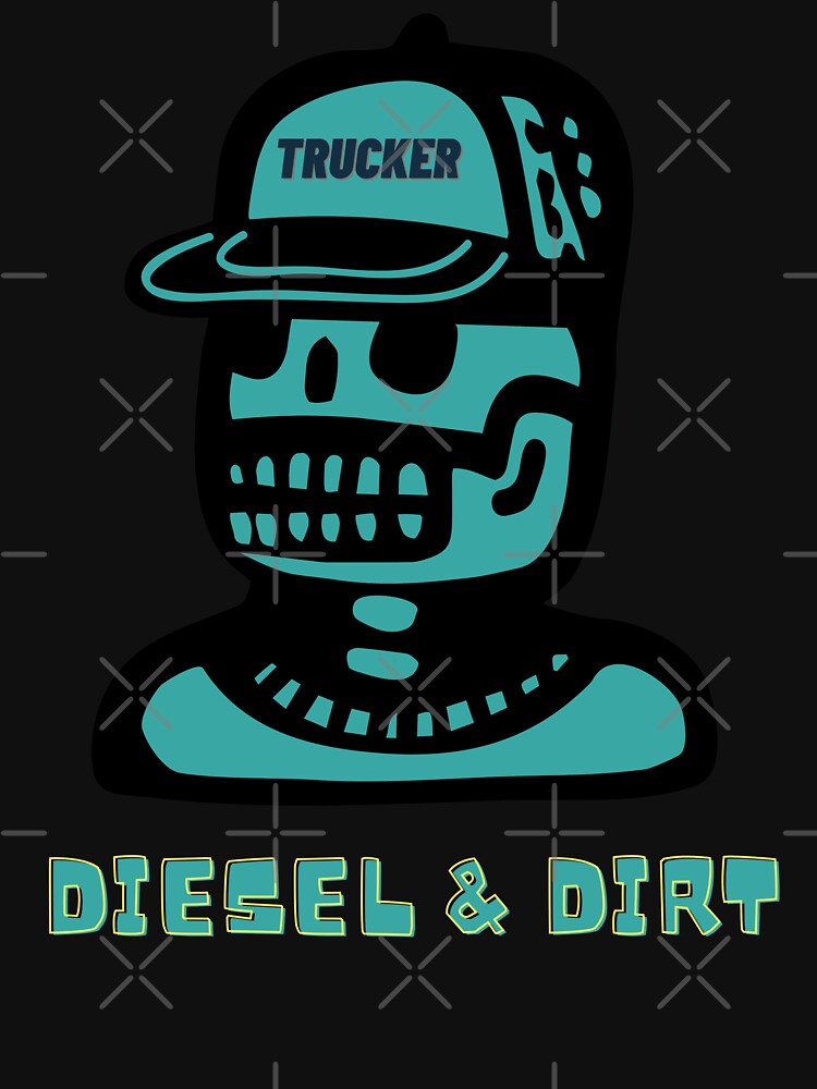 Diesel And Dirt Trucker by Wehavefun
