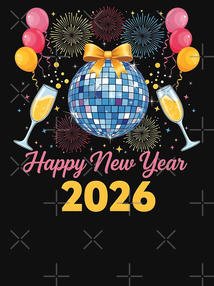 Happy New Year 2026 New Years Eve Party Countdown Fireworks by BakeryDozen