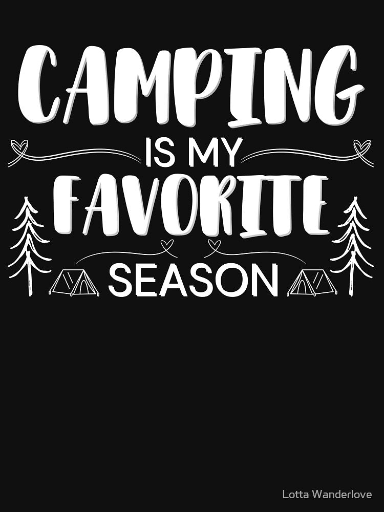 Cute Camping Lover Gift by Lotta Wanderlove