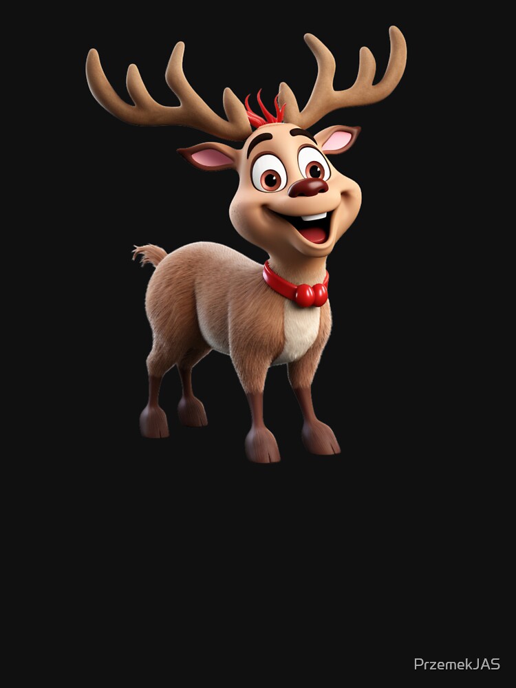 Christmas reindeer by PrzemekJAS