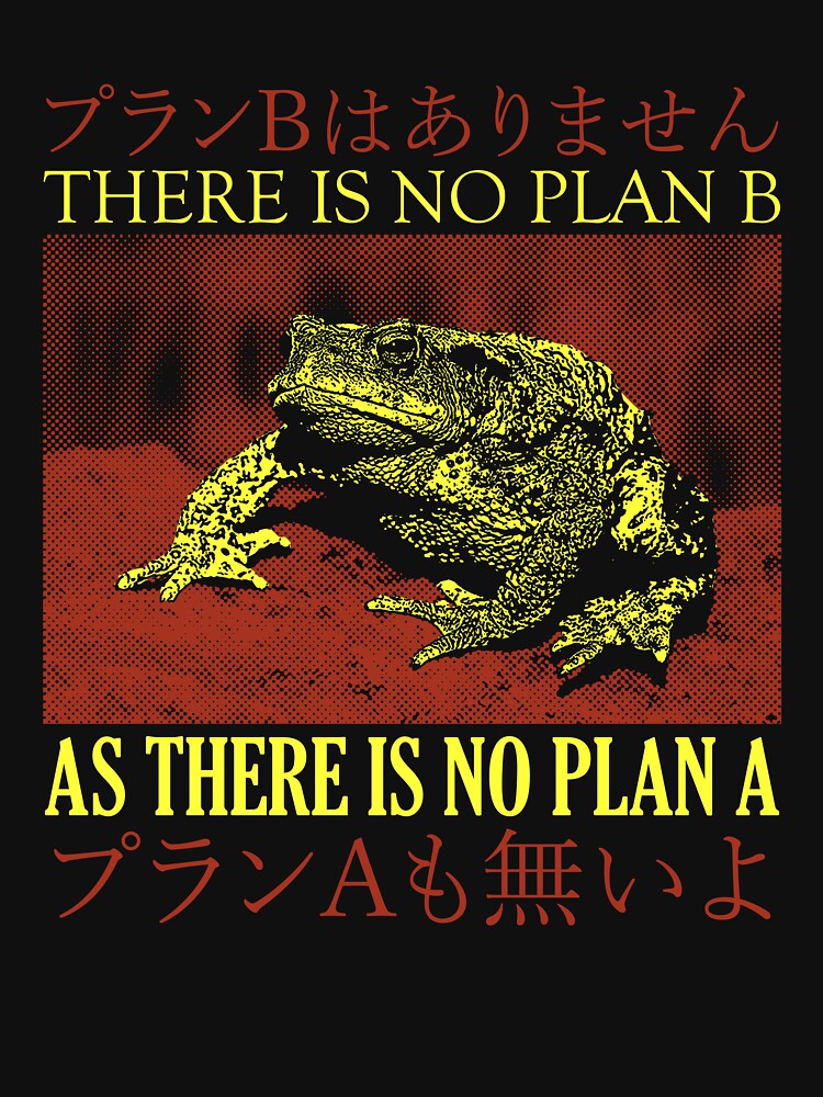 There is no Plan B Frog by VintageMedatsu