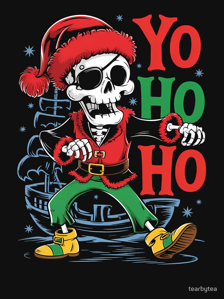 Dabbing Christmas Pirate by tearbytea
