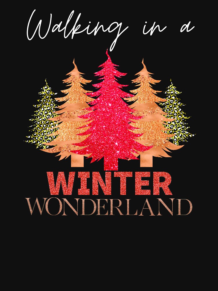 Walking in a Winter Wonderland - Glitter Trees 3 by SimplyMe-Plus
