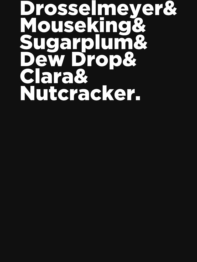 Character List Ballet Nutcracker Crew product by jakehughes2015