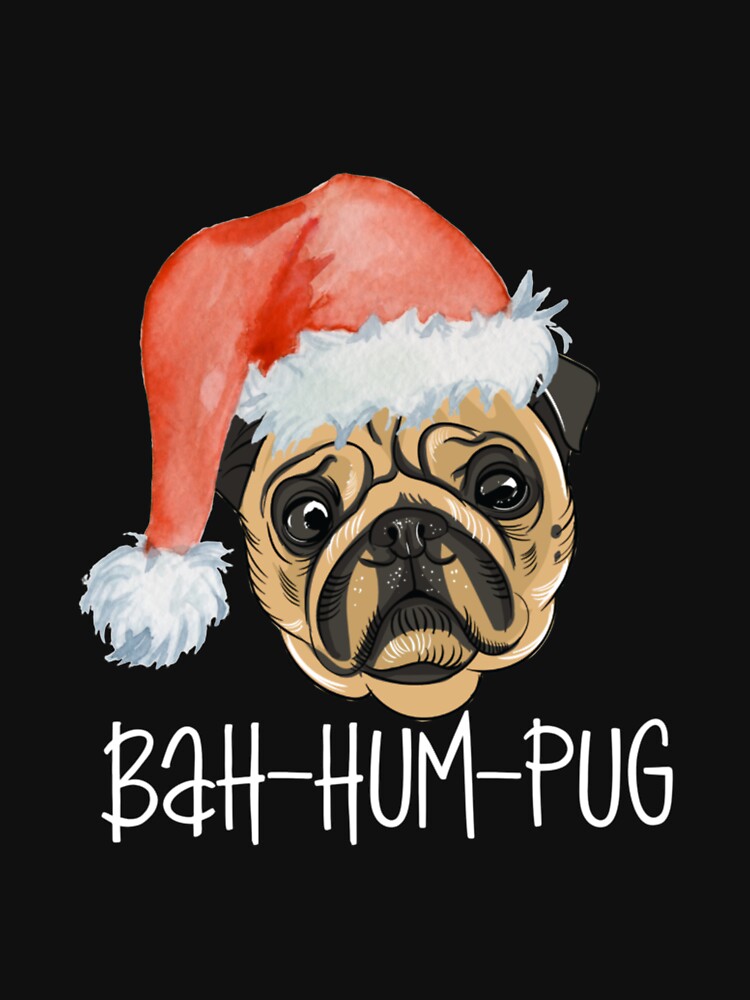 Funny Pug Christmas Dog Mom Dad Pajamas by Kenruhaea7925