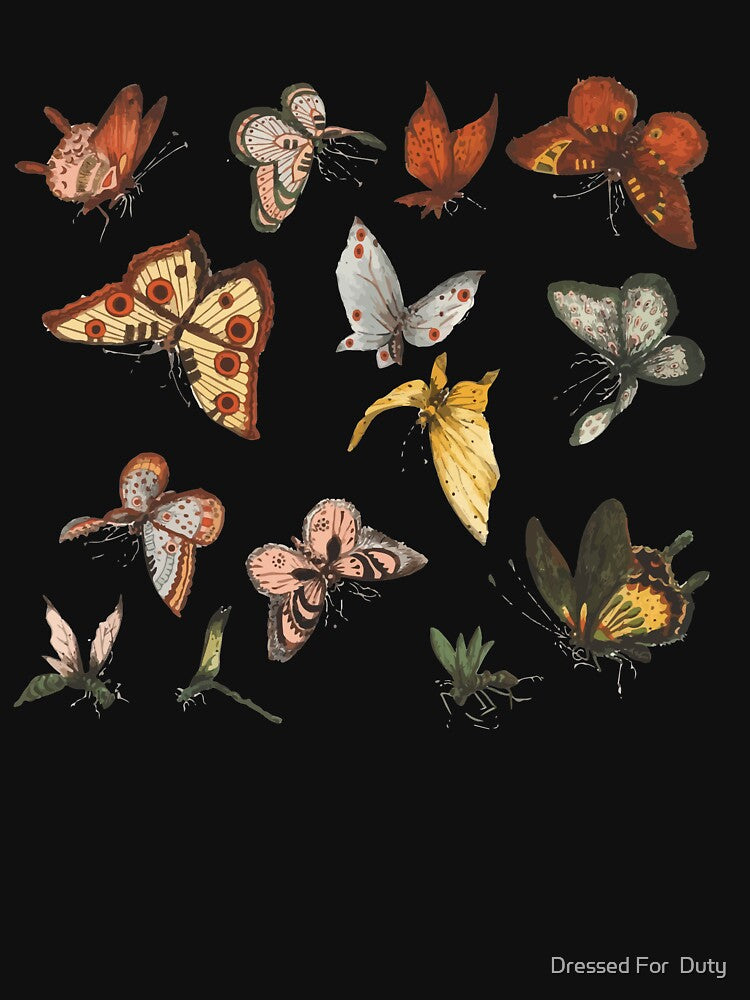 Moth Dark Aesthetic Goblincore Collage by Dressed For  Duty