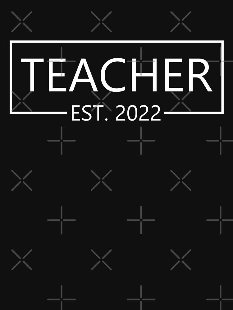 Teacher Lover | Teacher Est 2022 | Funny Teacher by AMINE  ★★★★★