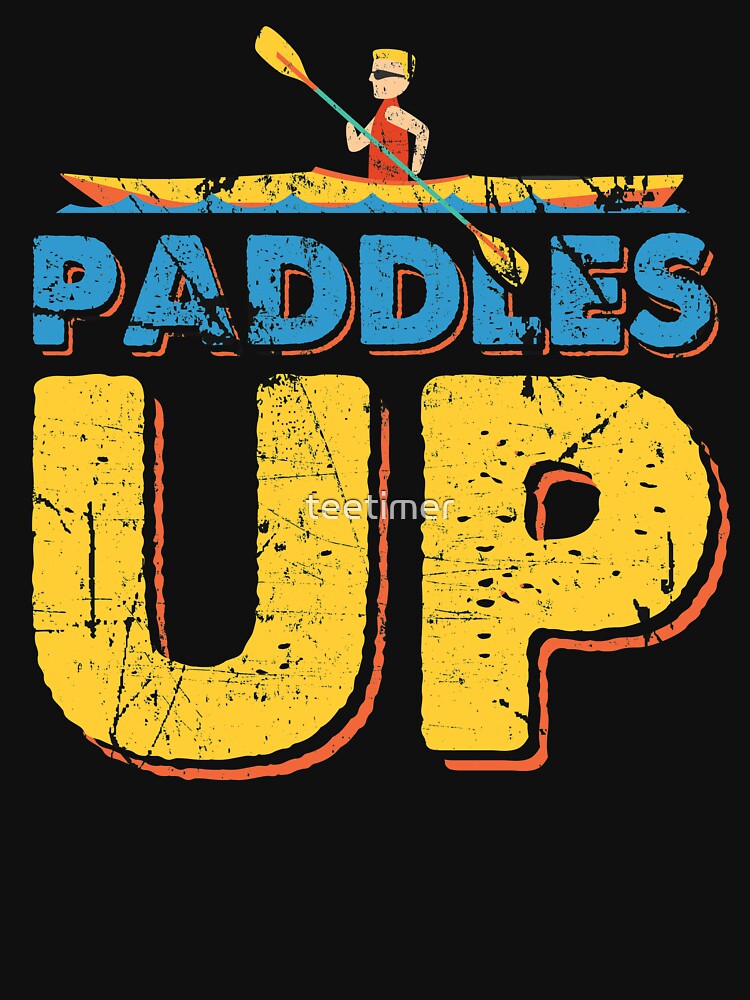 Paddles Up Kayak by teetimer