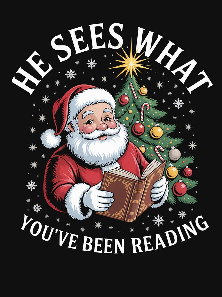 sHe Sees What You'Ve Been Reading Christmas by Elenasriveras