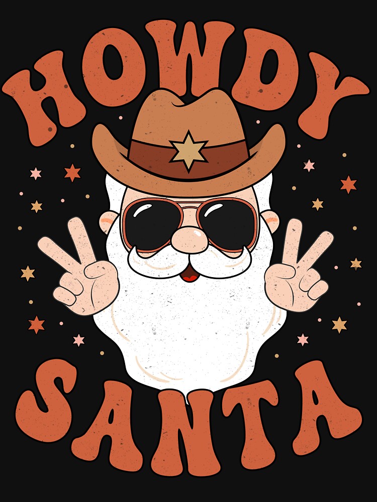 Howdy Santa for Western Christmas by ArtMeetsPizza