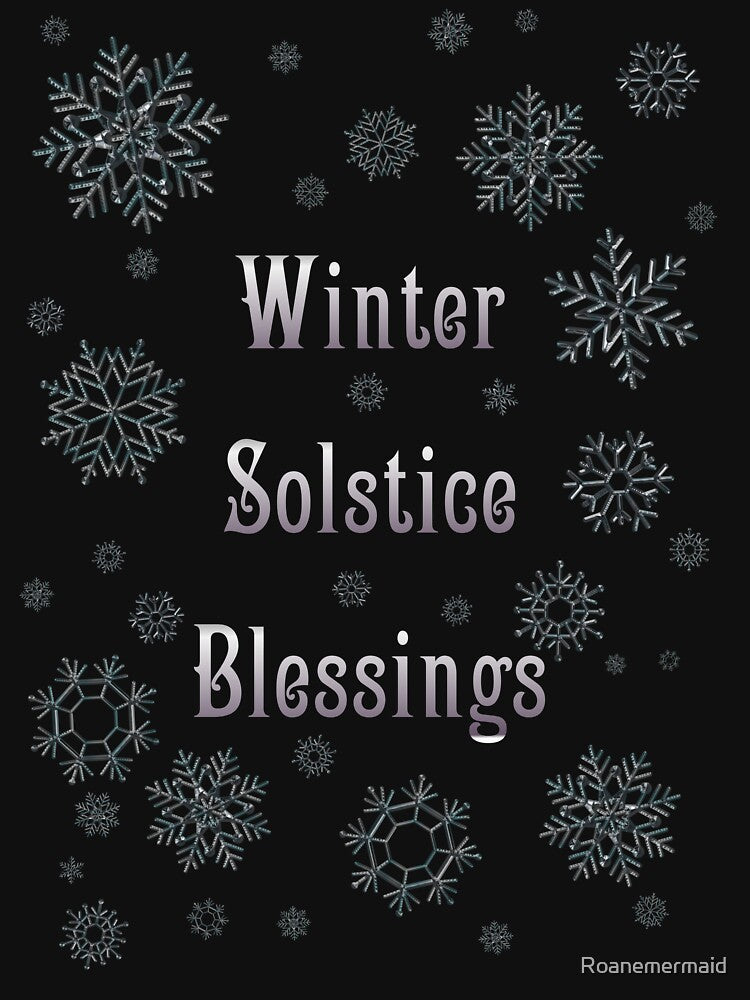 Winter Solstice Blessings by Roanemermaid