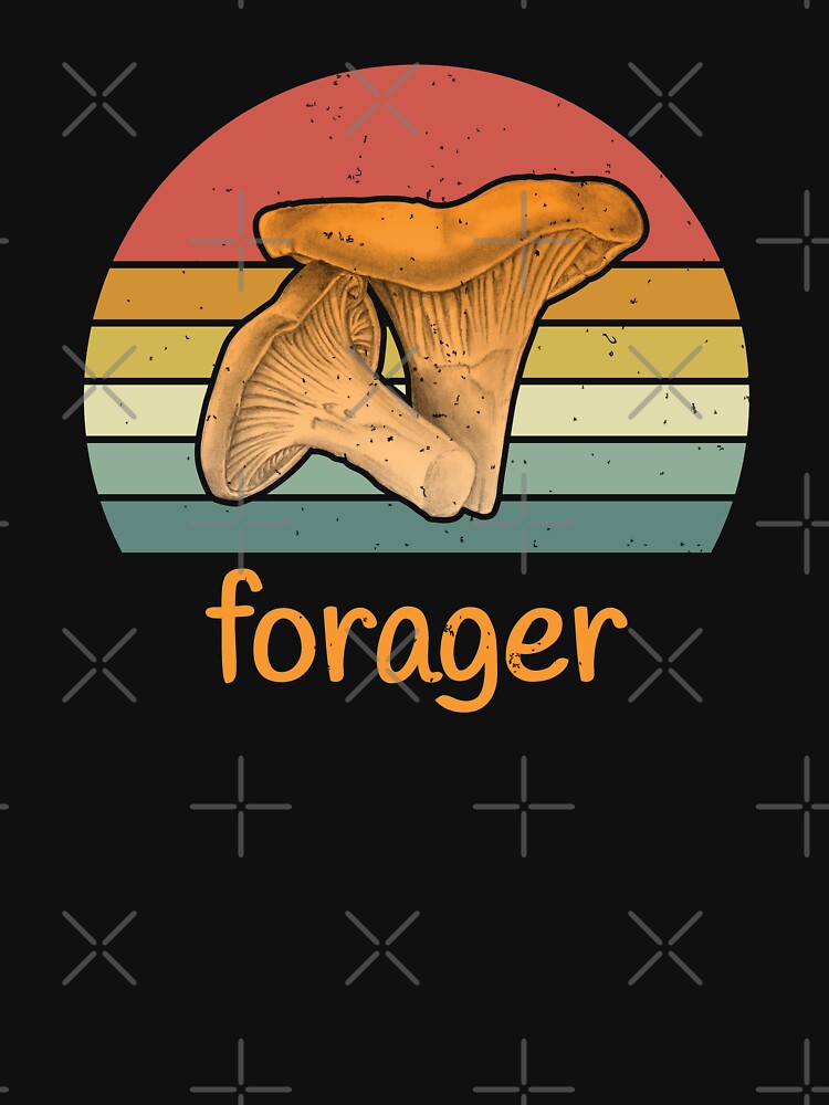 Vintage Chanterelles design - Mushroom Forager by EstelleStar