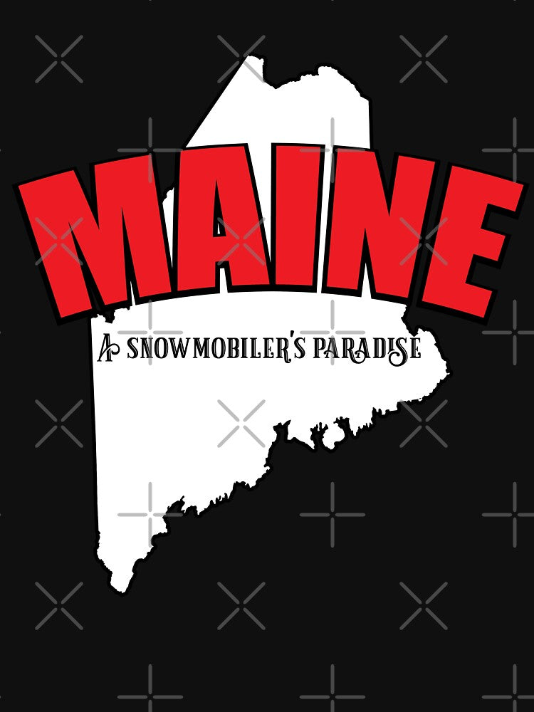 Maine Snowmobiler's Paradise by ManiacMoose