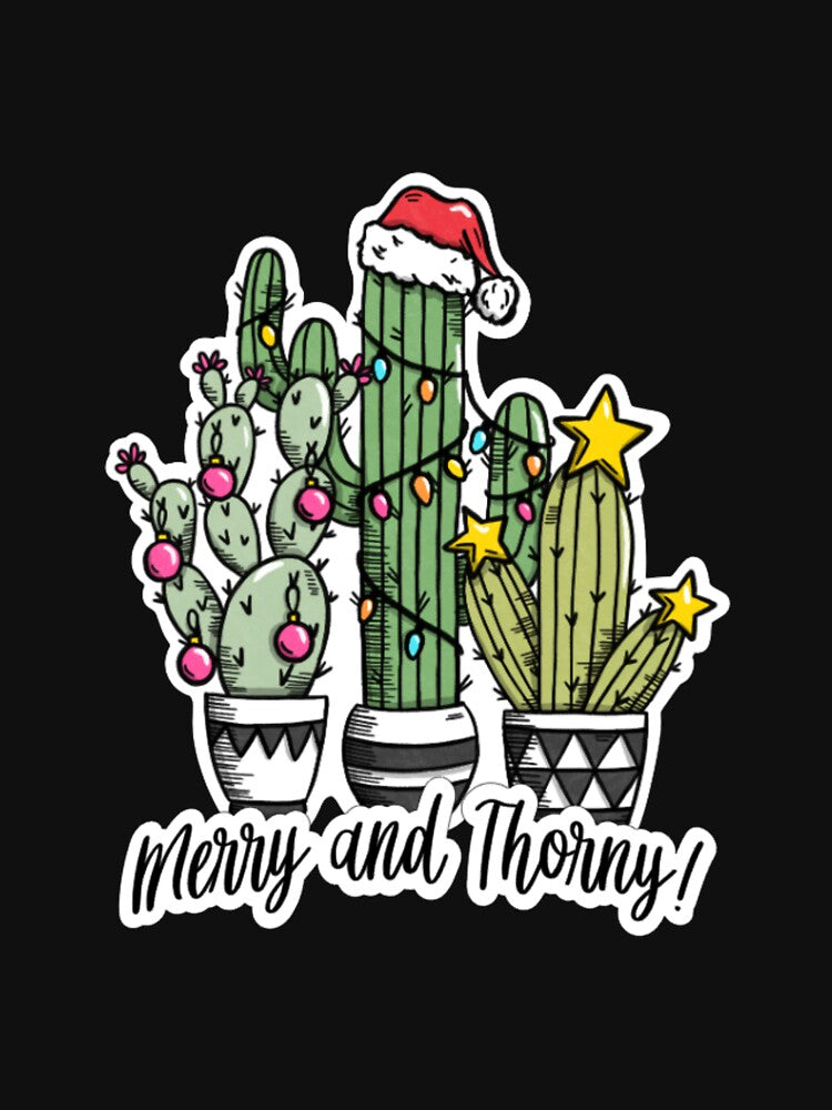 Merry and Thorny Festive Novelty by mojorisintees