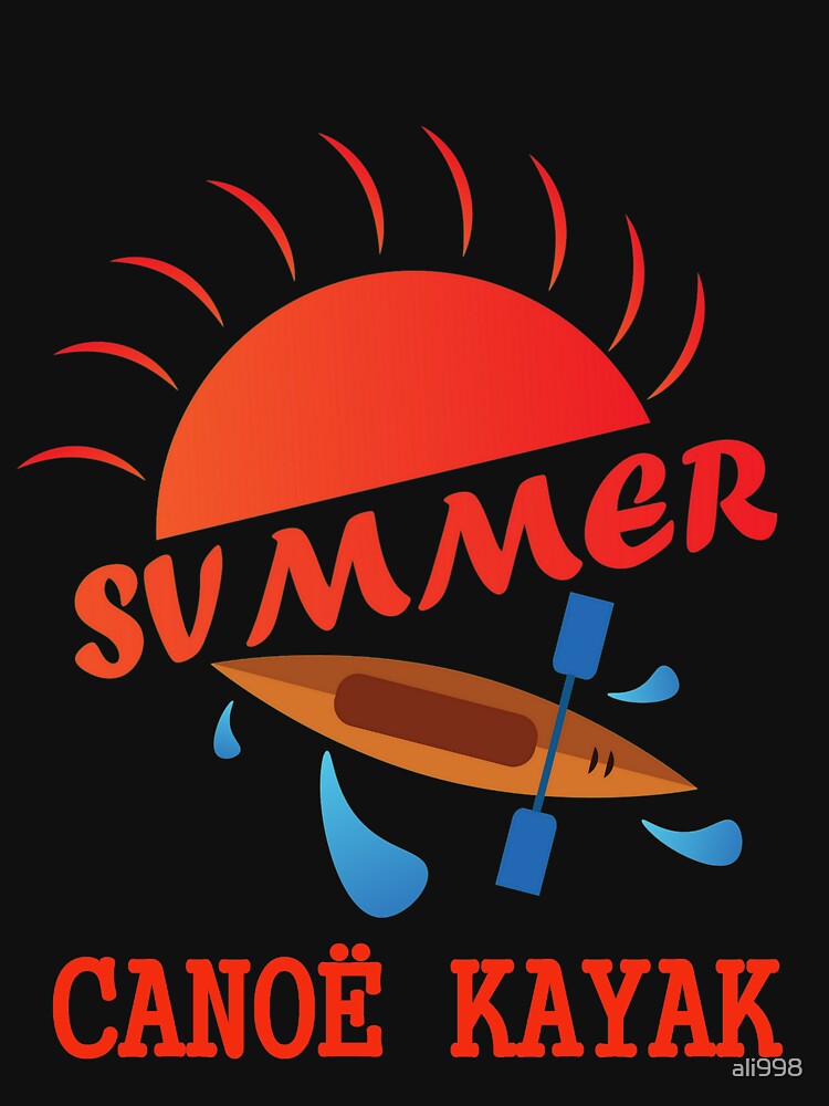 canoe kayak t-shirt - gift - birthday by ali998