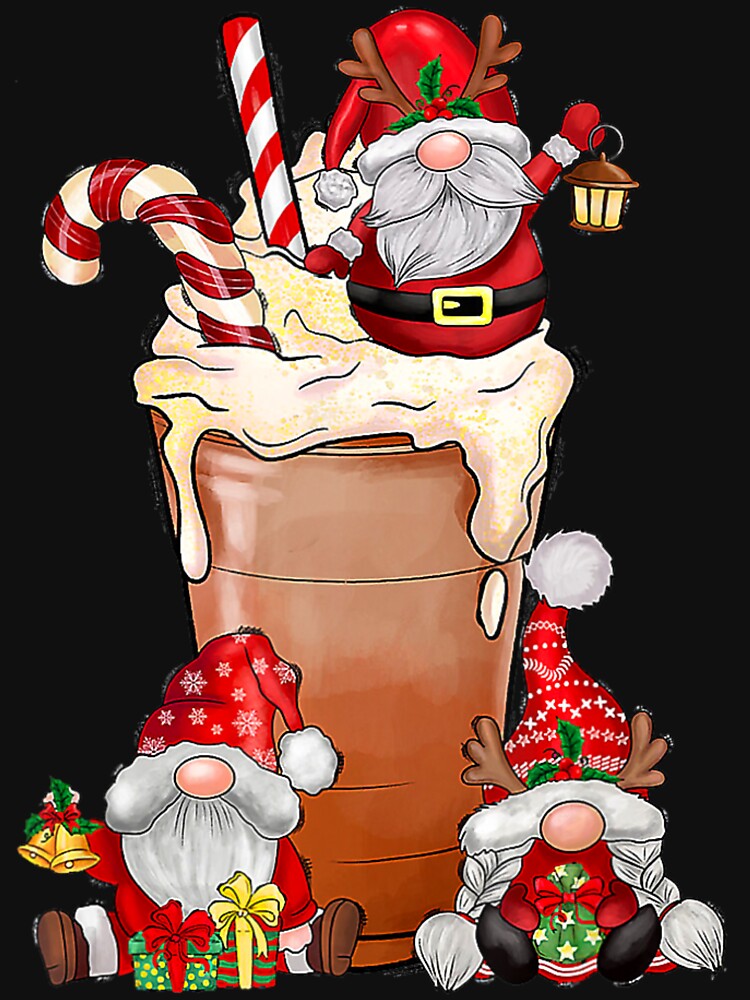 Gnome Christmas Coffee Xmas by bidsnabah