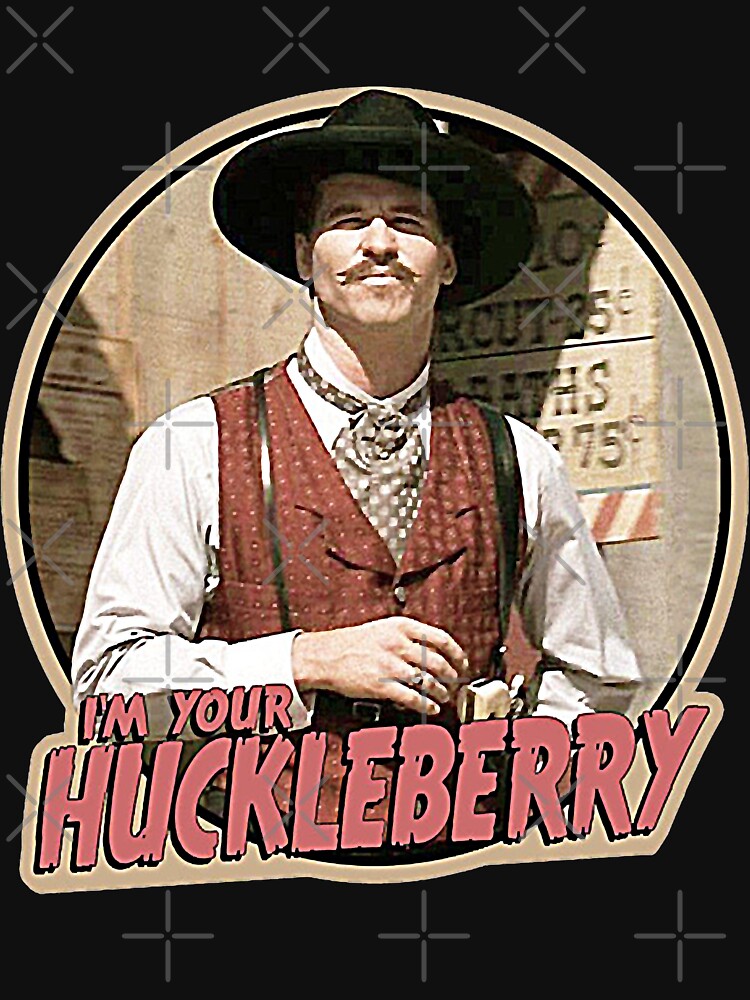 Gifts For Women 1990's Western Iam Your Huckleberry Halloween by LeathaKessler