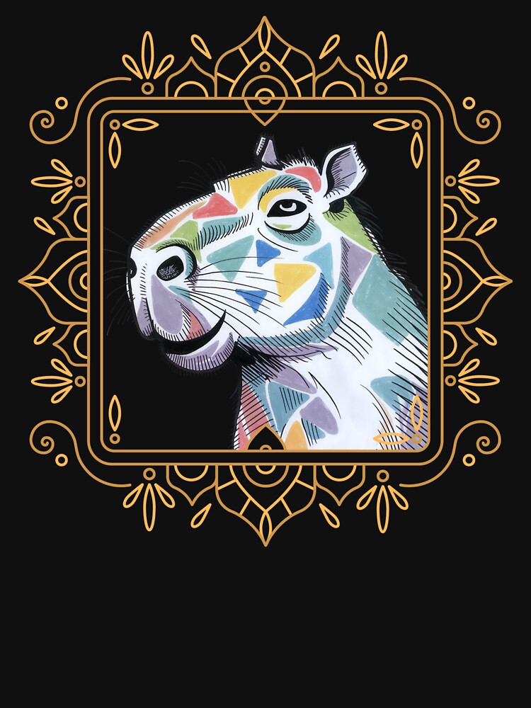 Capybara Art by PrintInspirer