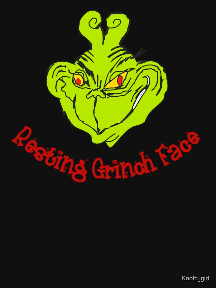 Resting Grinch Face by Knottygirl