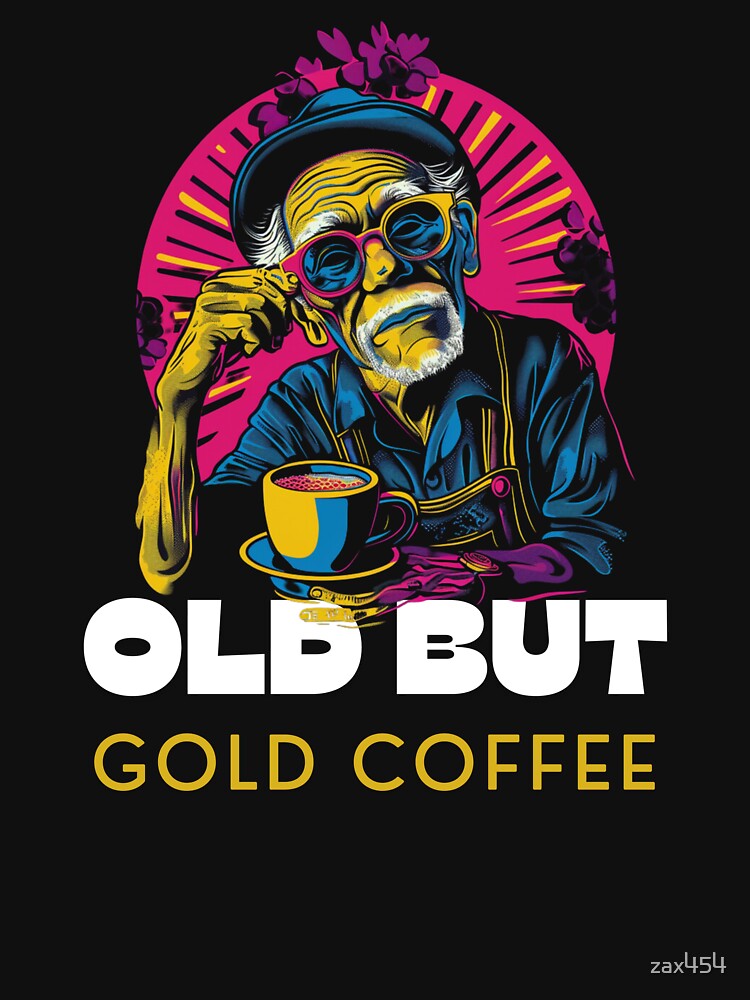 Retro Pop Art Barista Meme Portrait with Toy Coffee Accessories by zax454