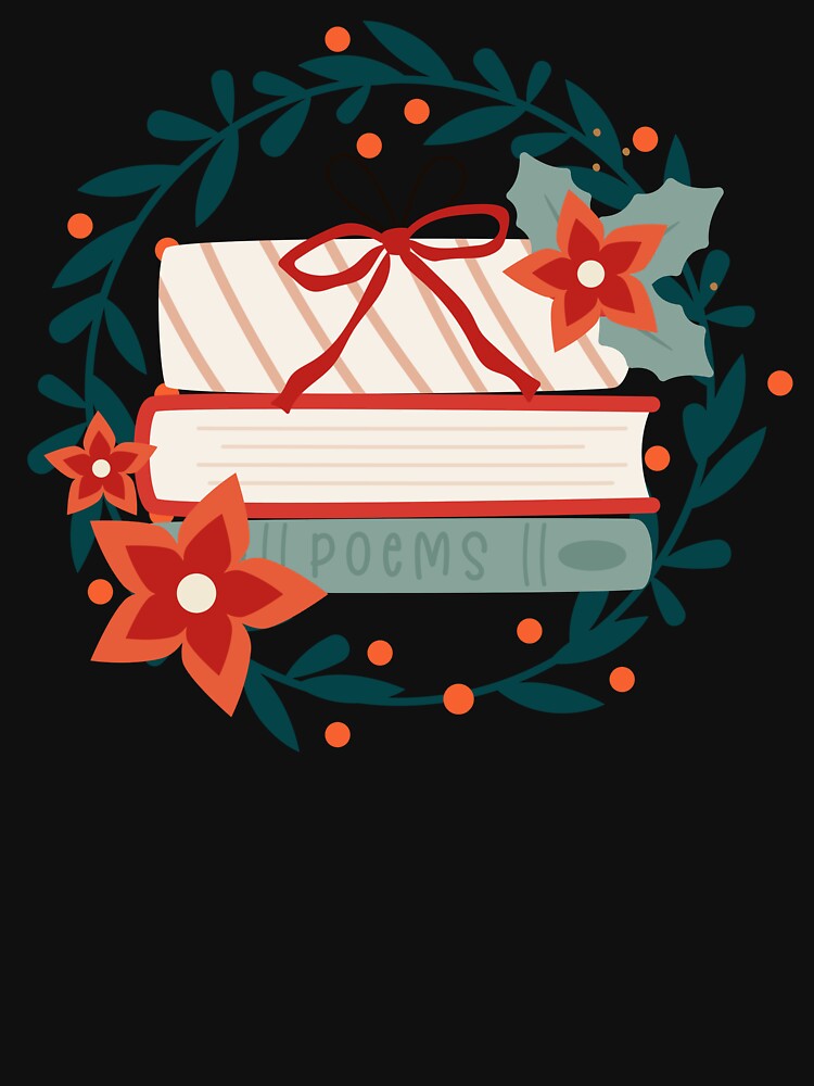 Bookish Christmas by AnulaArt