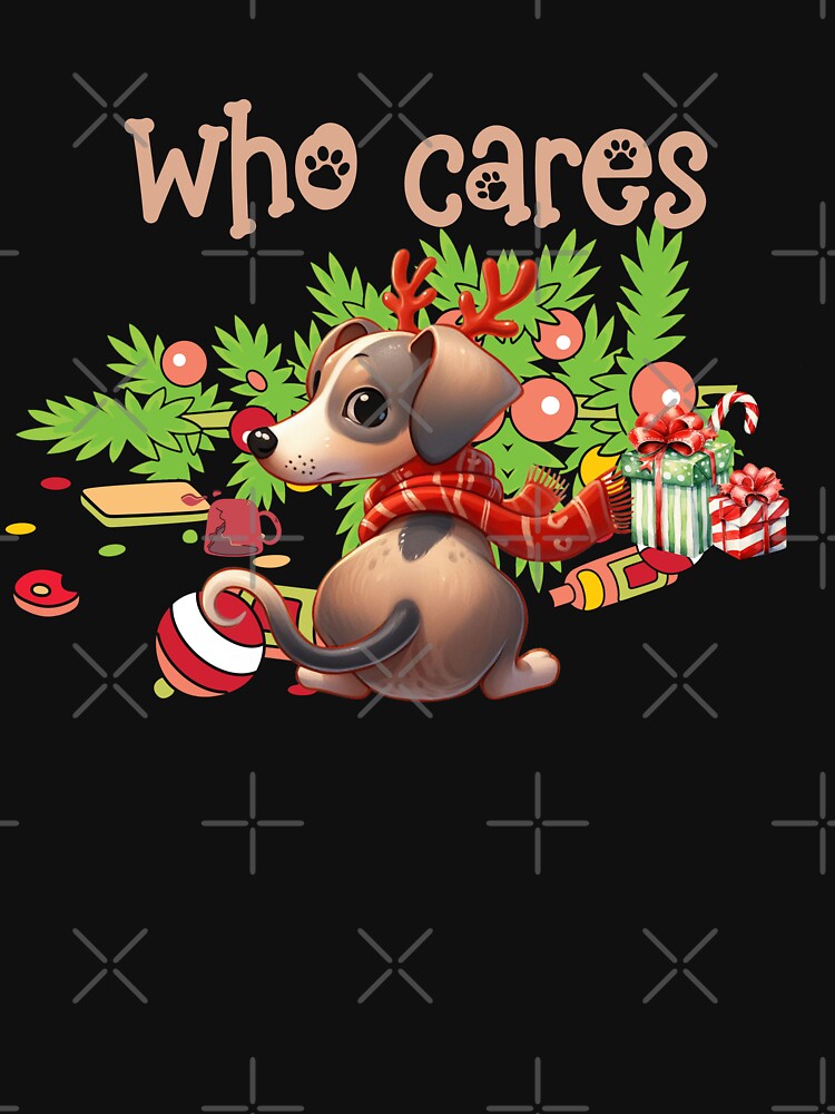 "Reindeer Games Whippet - Holiday Festive Mischief" by Xhevahir