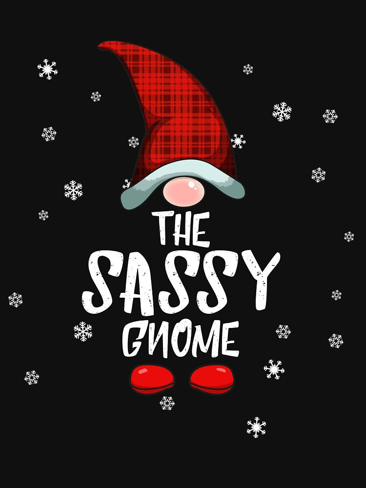 Sassy Gnome Family Christmas Pajama Sassy Gnome Gear by DynamicDesign