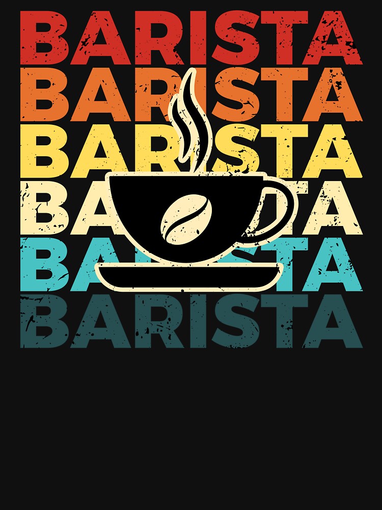 Barista Retro Coffee Artist Vintage by NestaReign
