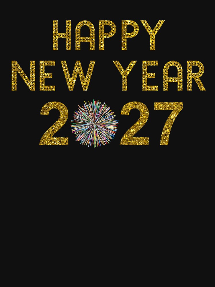 Happy New Year 2027 by Cat Lady Designs