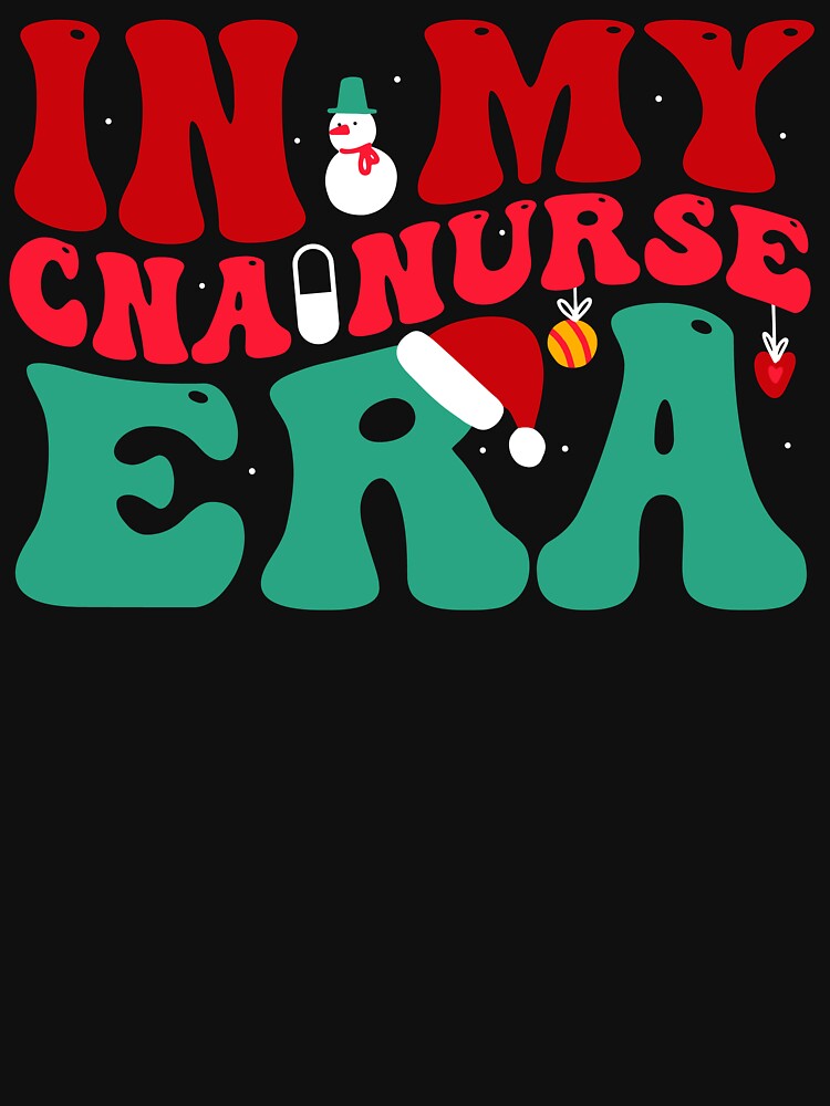 In My CNA Nurse Era Nurse Christmas Family Xmas by aymanehammi