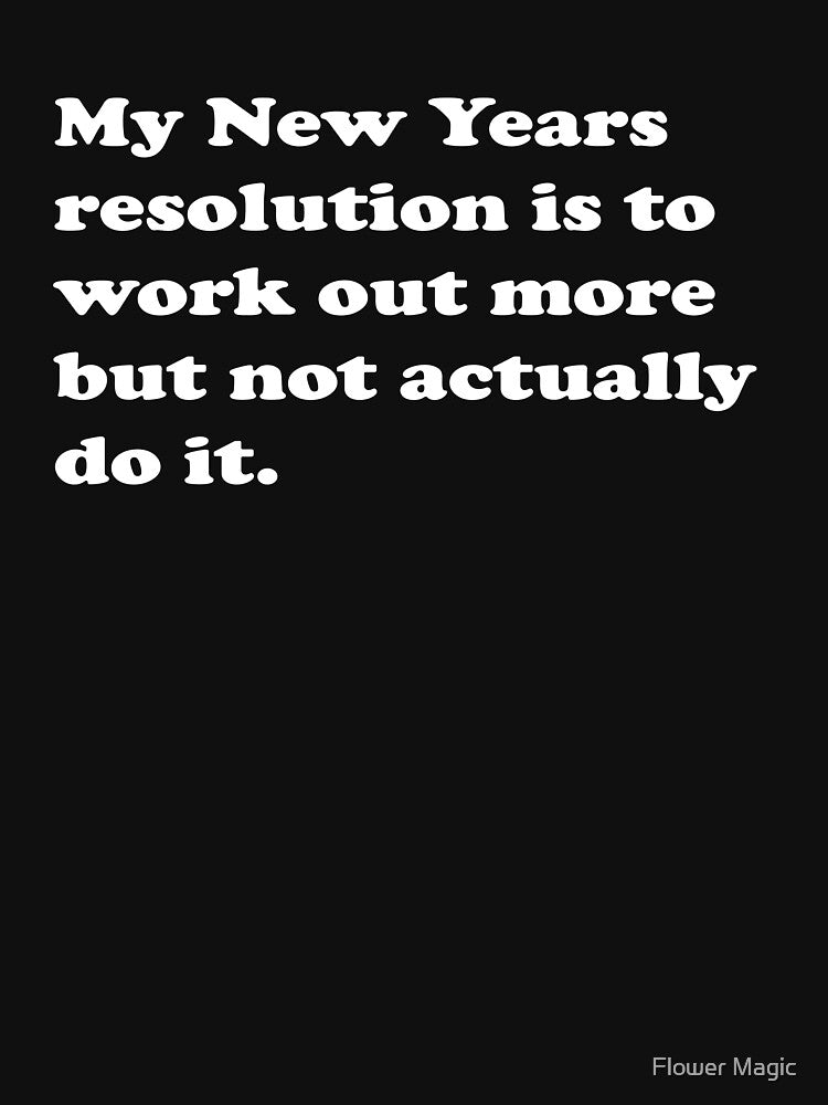 New Years resolution by Flower Magic