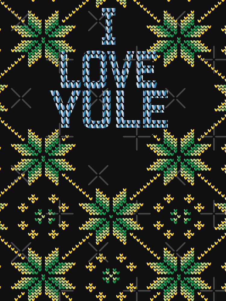I love yule / Green design by greatatlas