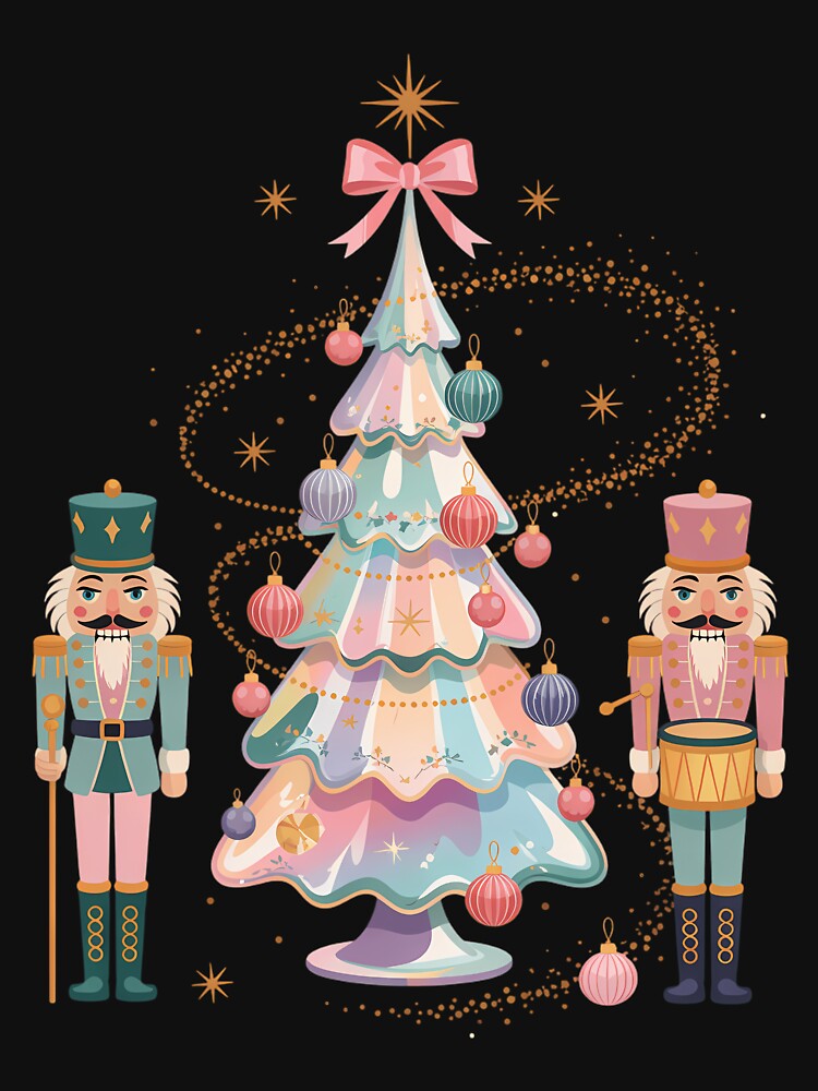 Coquette Christmas Tree Nutcracker Xmas by blueyeeti