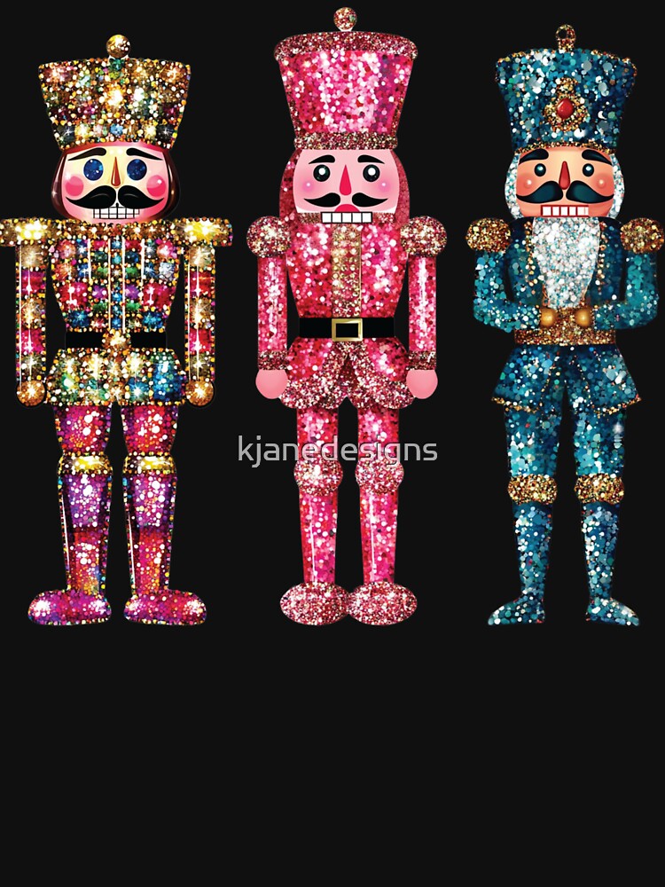 Glitter Nutcrackers by kjanedesigns