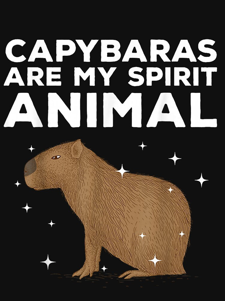 Cool Capybara For Men Women Rodent Spirit Animal Zoologist Art for Men Women Kids , Capybara Gift Lover by DZIRI NAJAT