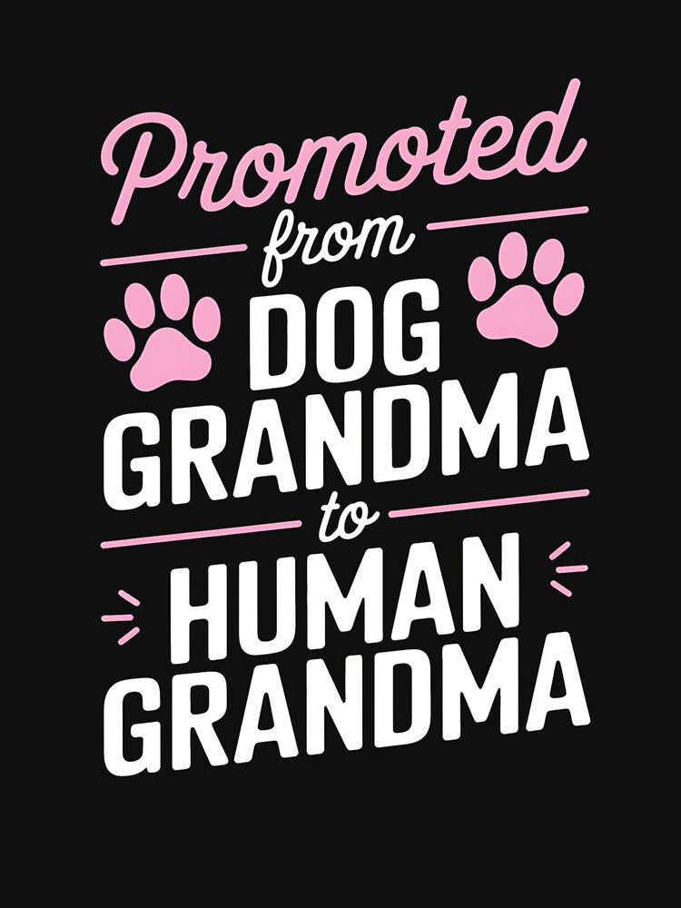 Promoted From Dog Grandma To Human Grandma to be by procionartss