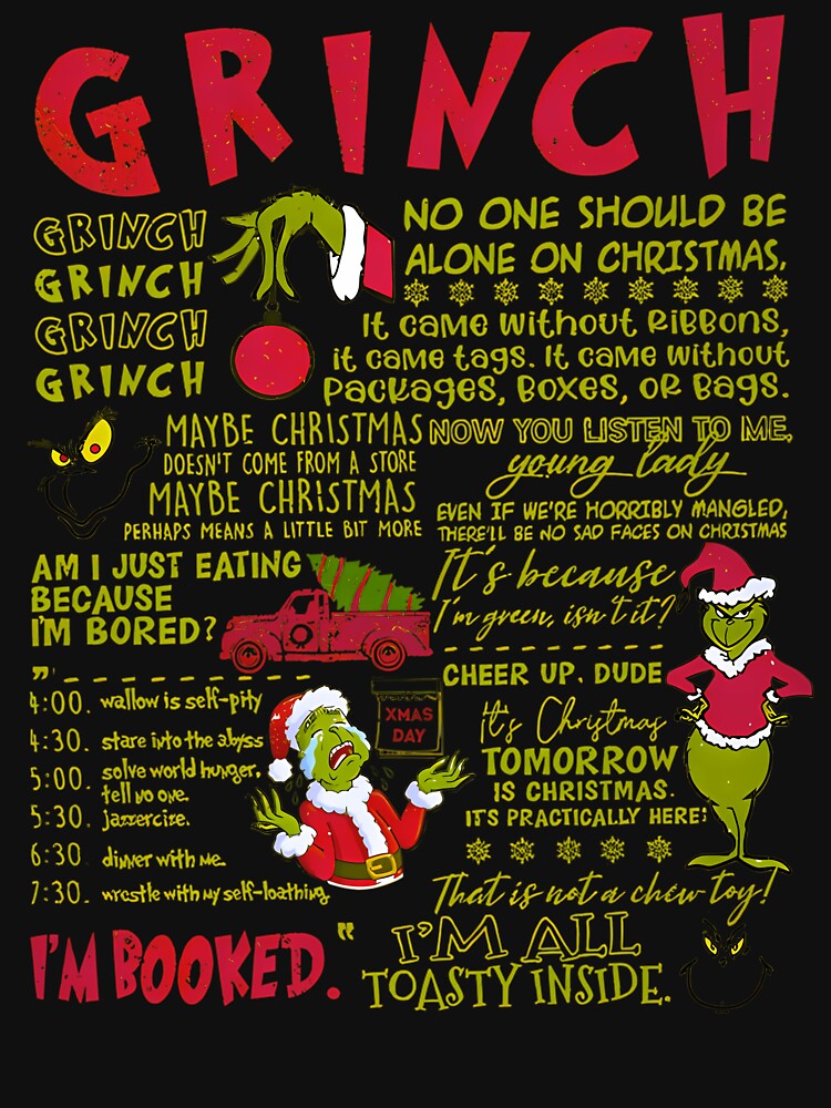 Green Holiday Character Quotes And Christmas Elements by RashadsMarket