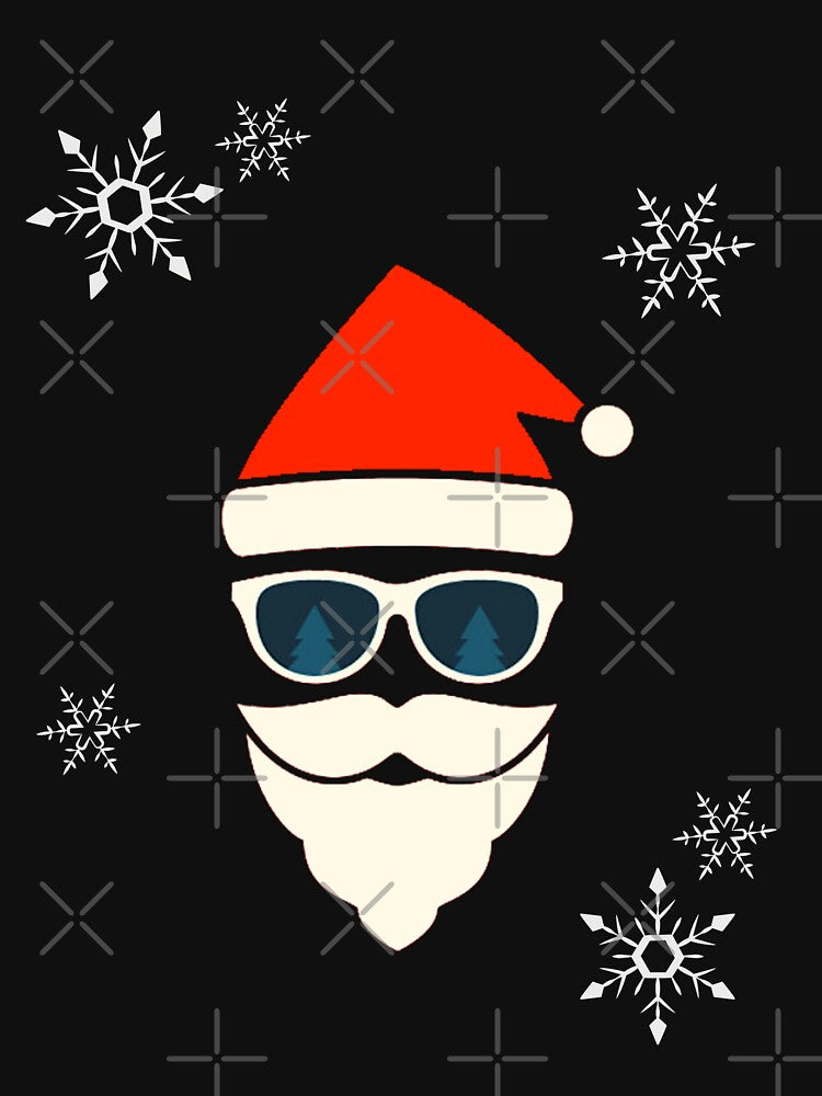Hipster Santa Claus With Sunglasses, Cool Santa by TeensArts