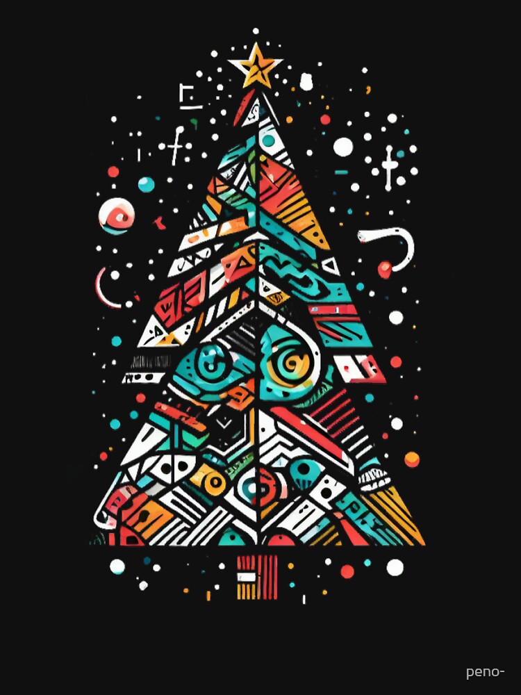 christmas tree by peno-