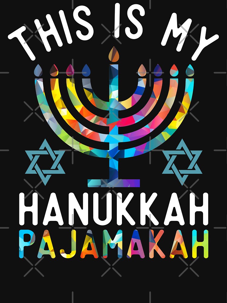 Chanukah Pajamakah Hanukkah Pajama Funny Pun by alenaz
