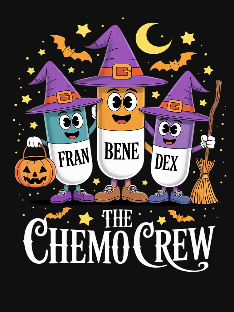 Oncology Nurse Halloween, Nurse Squad Chemo Spooky by petrichorsworld