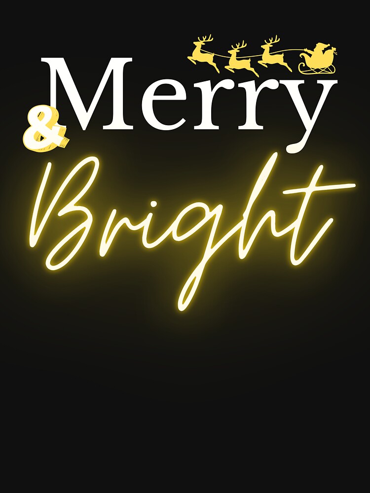Merry and Bright Xmas Joy by CyberArtistOne