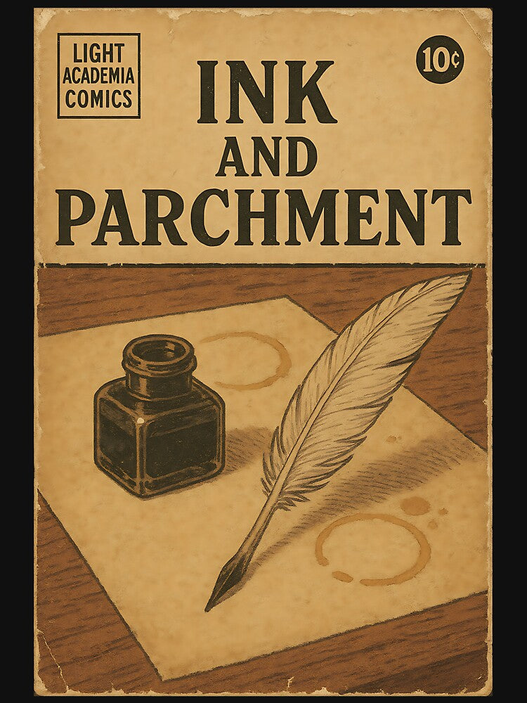 Light Academia: Ink and parchment by bapupa