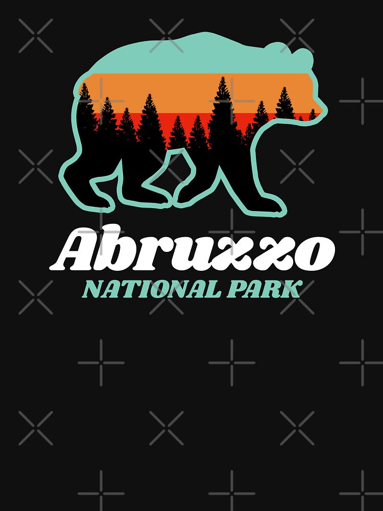 Abruzzo National Park Italy Bear Vacation Gift by Guarddogdrive