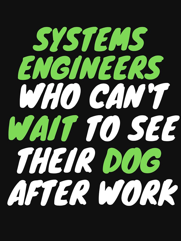 systems engineer dog after work by SnowballStep