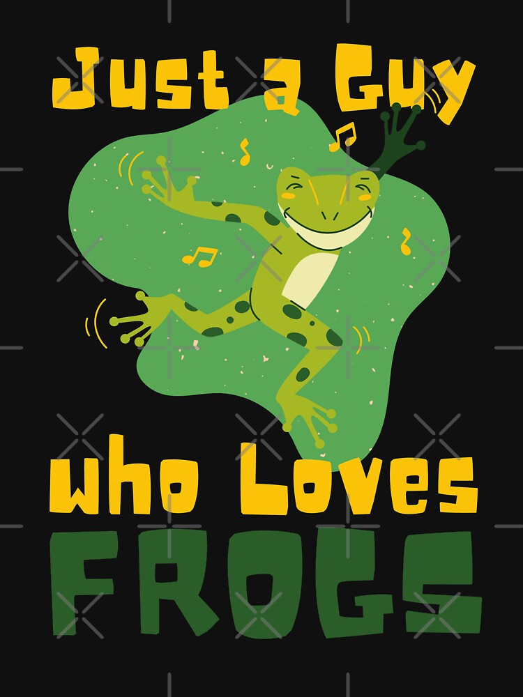 Just a Boy who loves Frogs - Funny Frog lover or forever funny people gift by LostTraveller