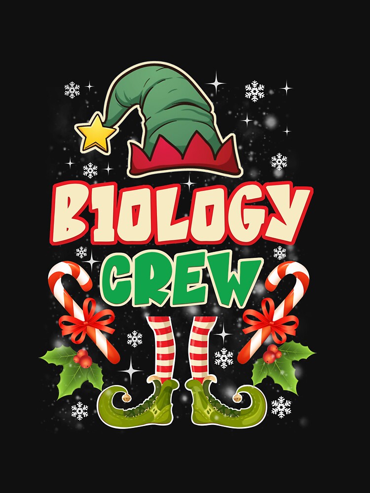Biology Elf Crew Christmas Santa Helper Sweater Ugly Squad Funny by Twan-Pas31