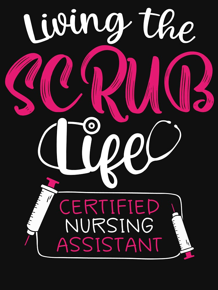 Funny Nursing Shirt - Living The Scrub Life by SunsetGloww