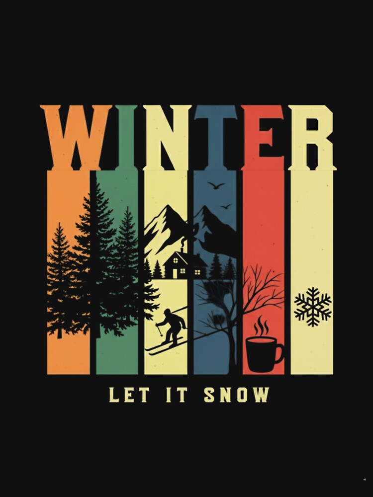 Let It Snow! - Cozy Winter Wonderland Design by BethelbyJerniel