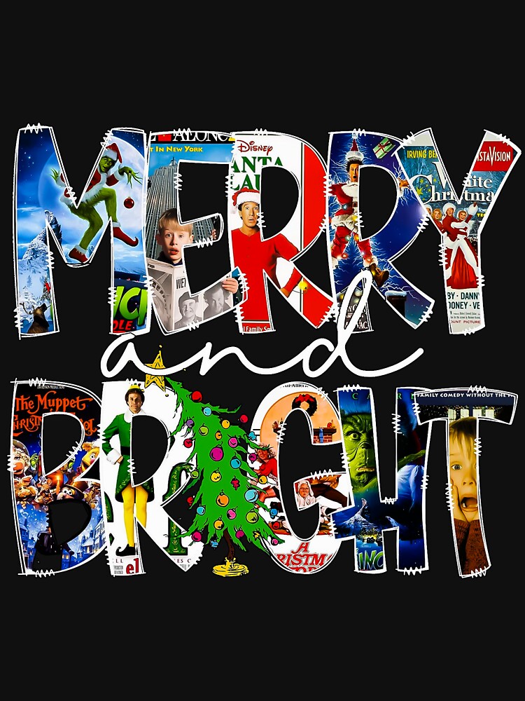 Merry and Bright Christmas 90s Movies by byrneberridge